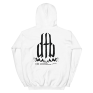 Branches White Hoodie Back 